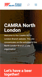 Mobile Screenshot of camranorthlondon.org.uk